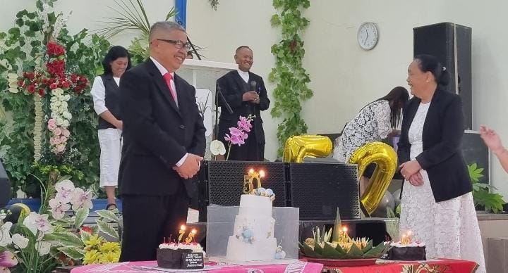 ulang tahun ke 75 Pdt. Petrus Sukiman